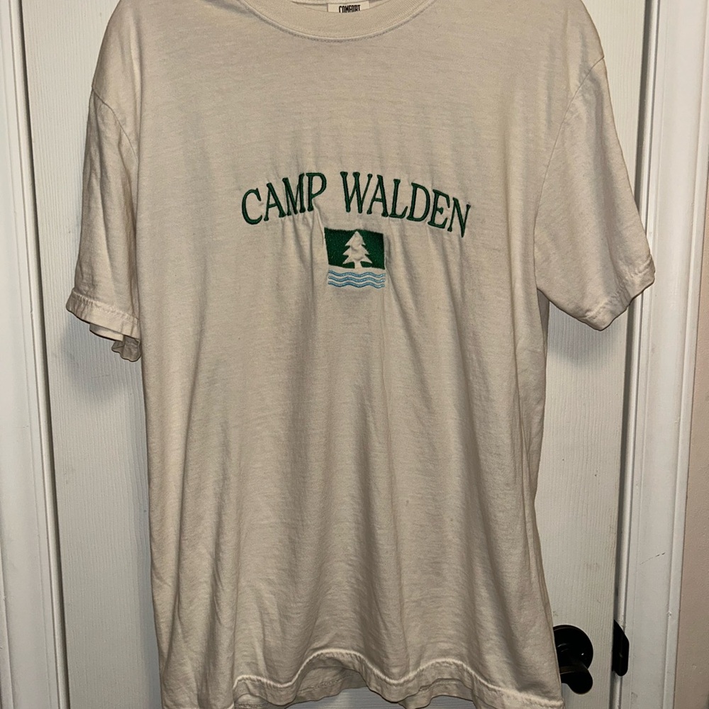 Comfort Colors Cream Camp Walden Tee